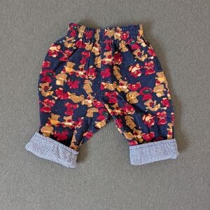Vintage baby corduroy bear pants